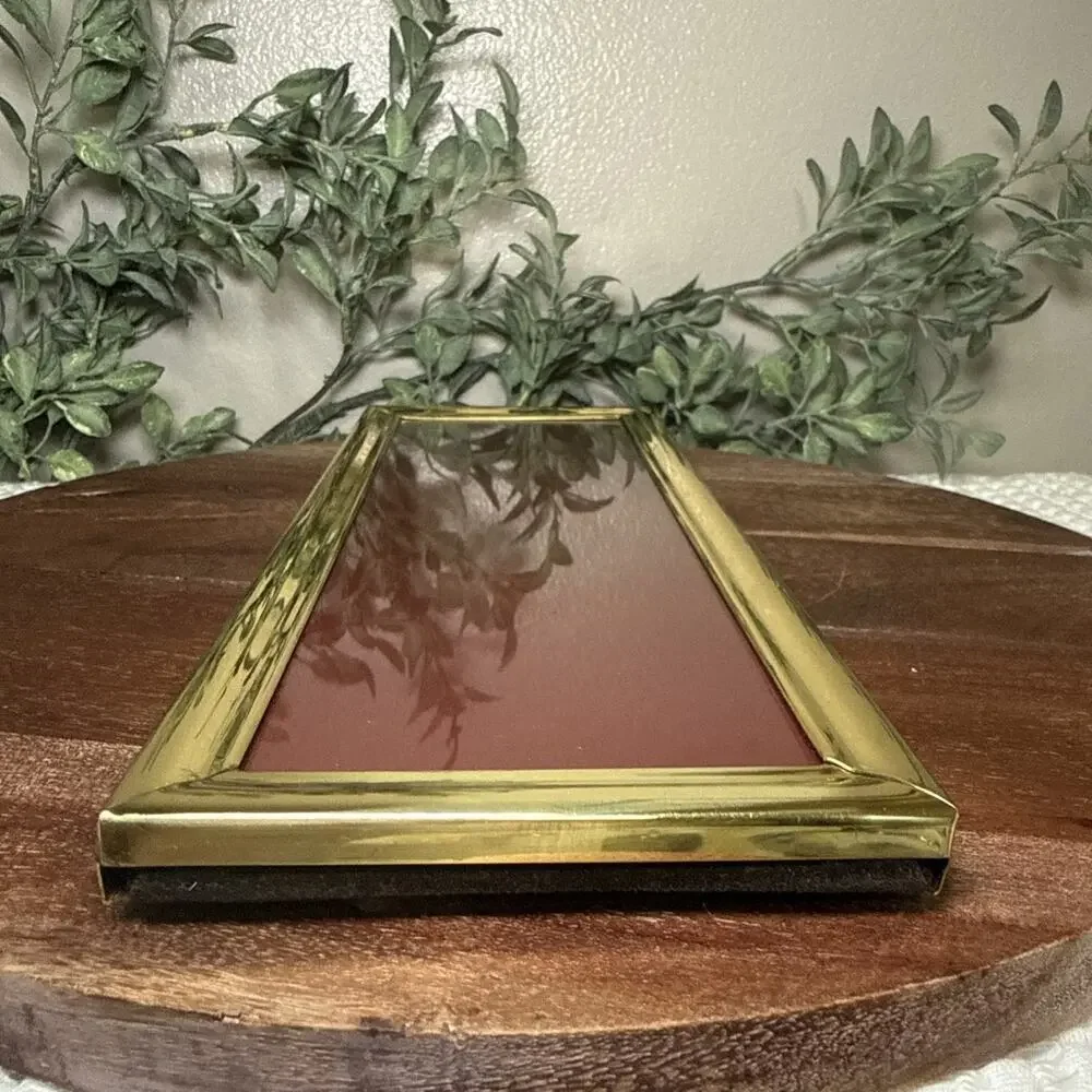 Reniassance Collection Dennis East Solid Brass Photo Frame 3.5